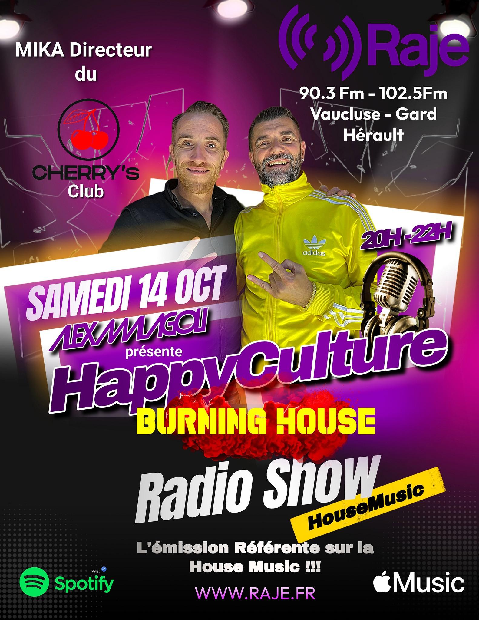 HAPPYCULTURE /// Alex Malagoli a reçu Mika du Cherry's Club + le nouveau Burning House